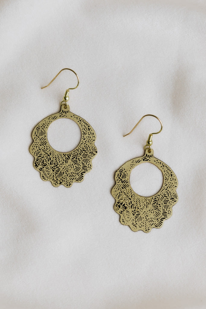 Daughter Earrings-Gold