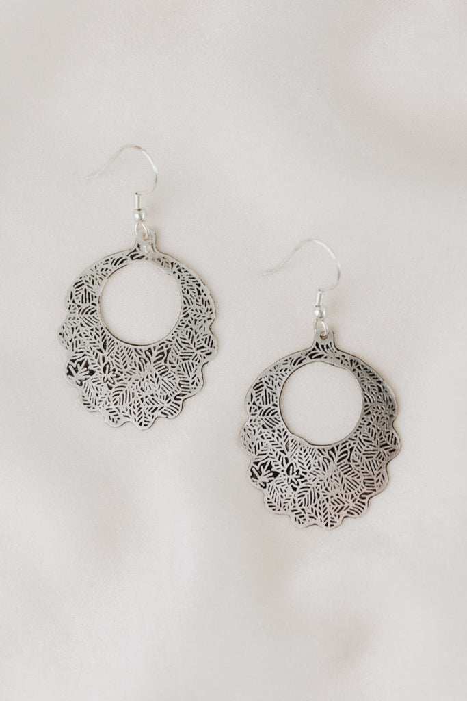 Daughter Earrings-Silver