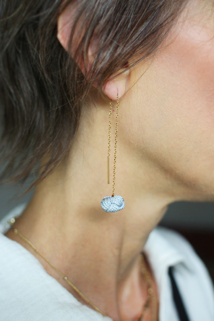 Ordained Earrings-Blue
