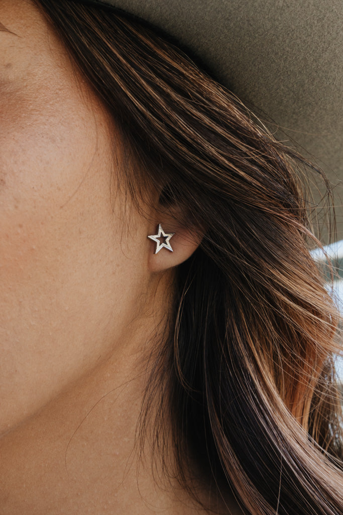 Shining Bright Earrings - Silver