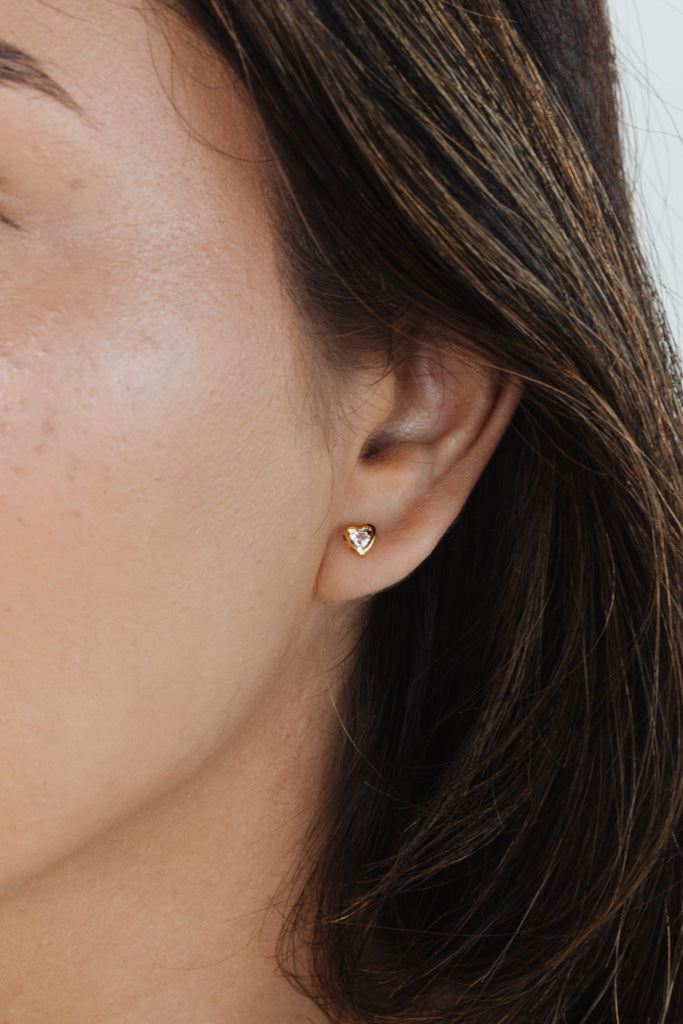 Ahavah Earrings -Gold