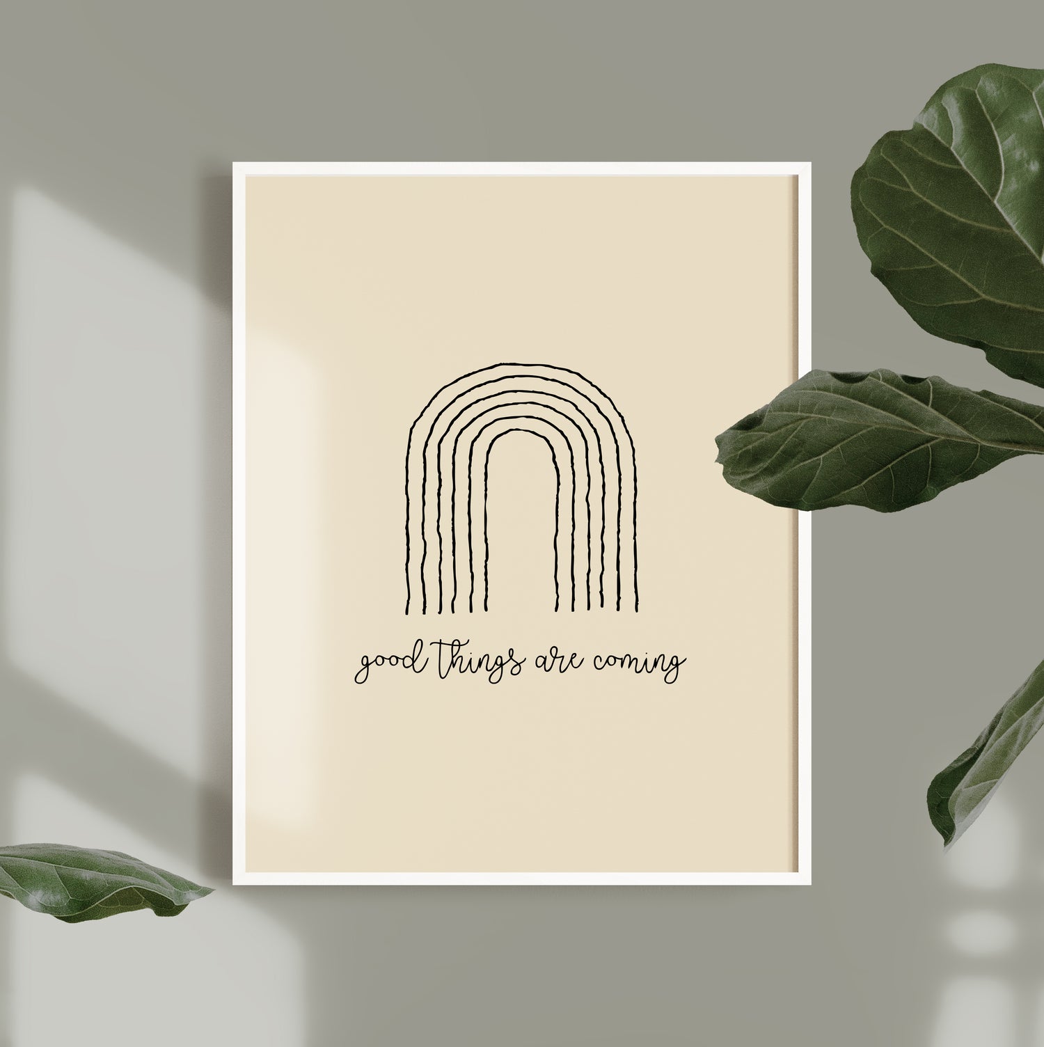 Good Things Are Coming Print