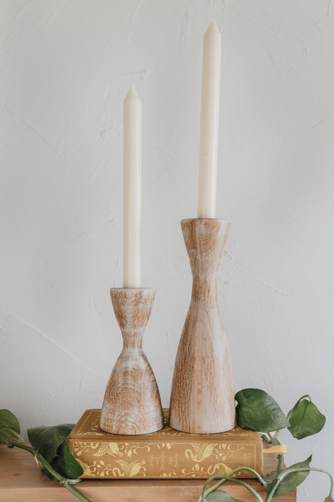 Carpenter Candle Holder Set (2 color options)