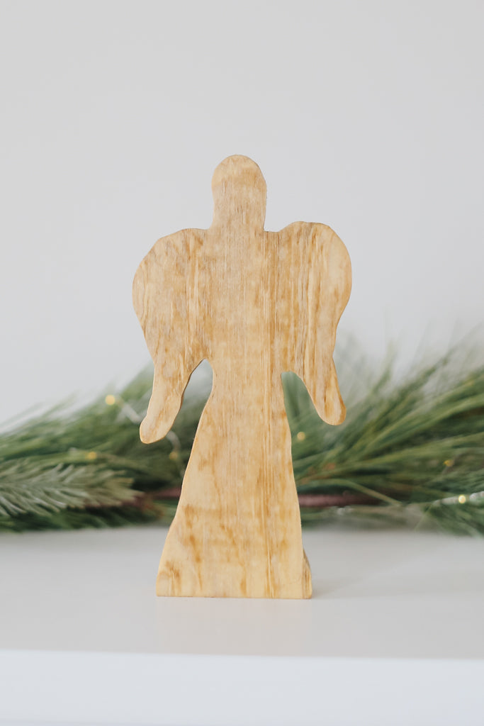 Star of Bethlehem Manger Scene - Angel Add-On Set - Natural
