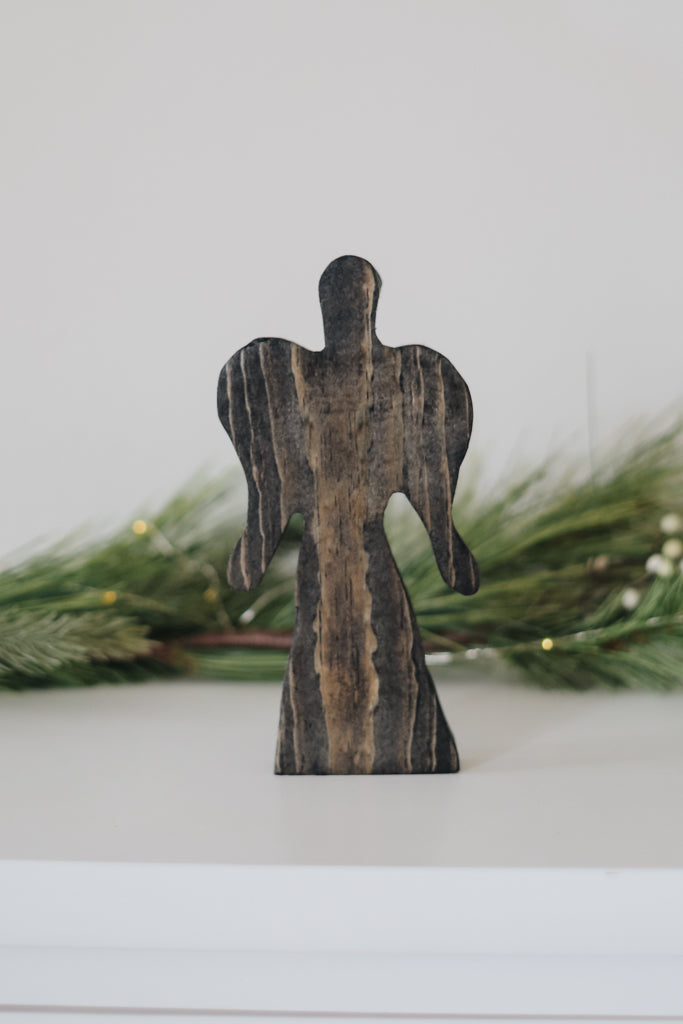 Star of Bethlehem Manger Scene - Angel Add-On Set - Black