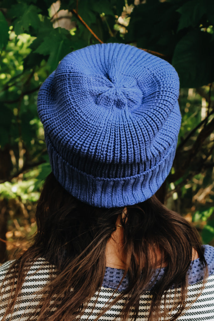Explorer Beanie - Deep Periwinkle