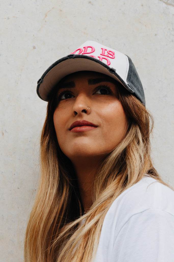 God is Good Hat - Pink