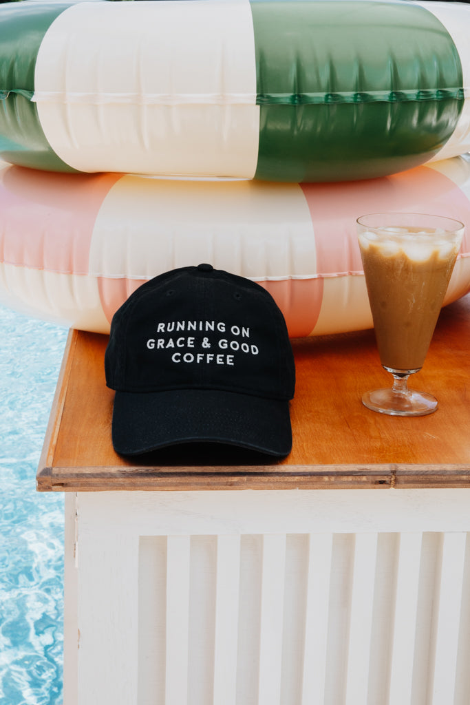 Running On Grace and Good Coffee Hat