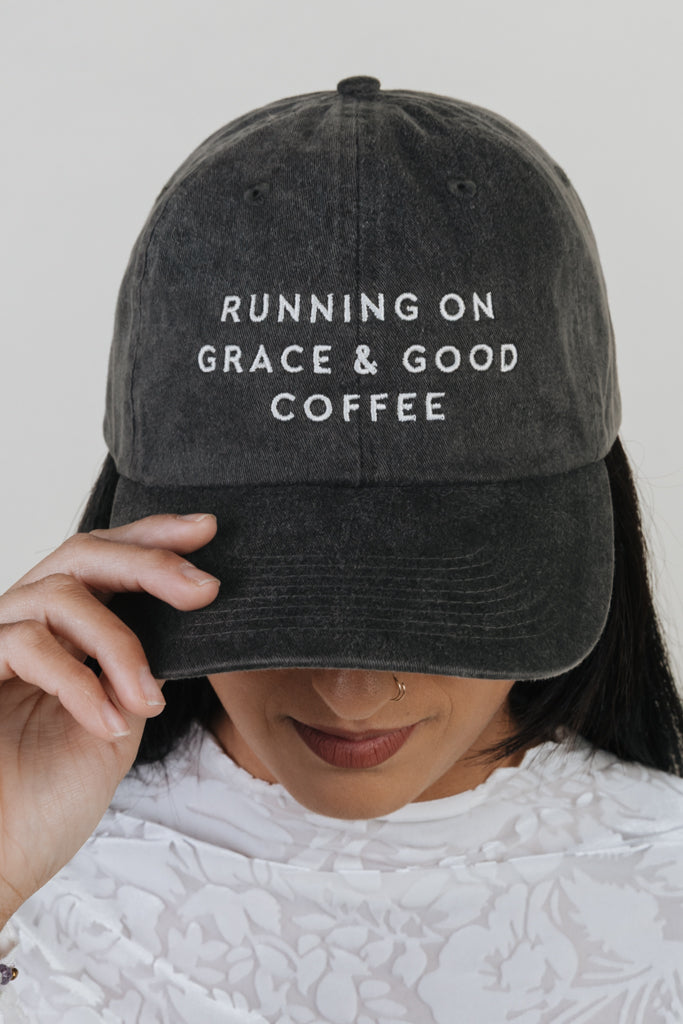 Running On Grace and Good Coffee Hat