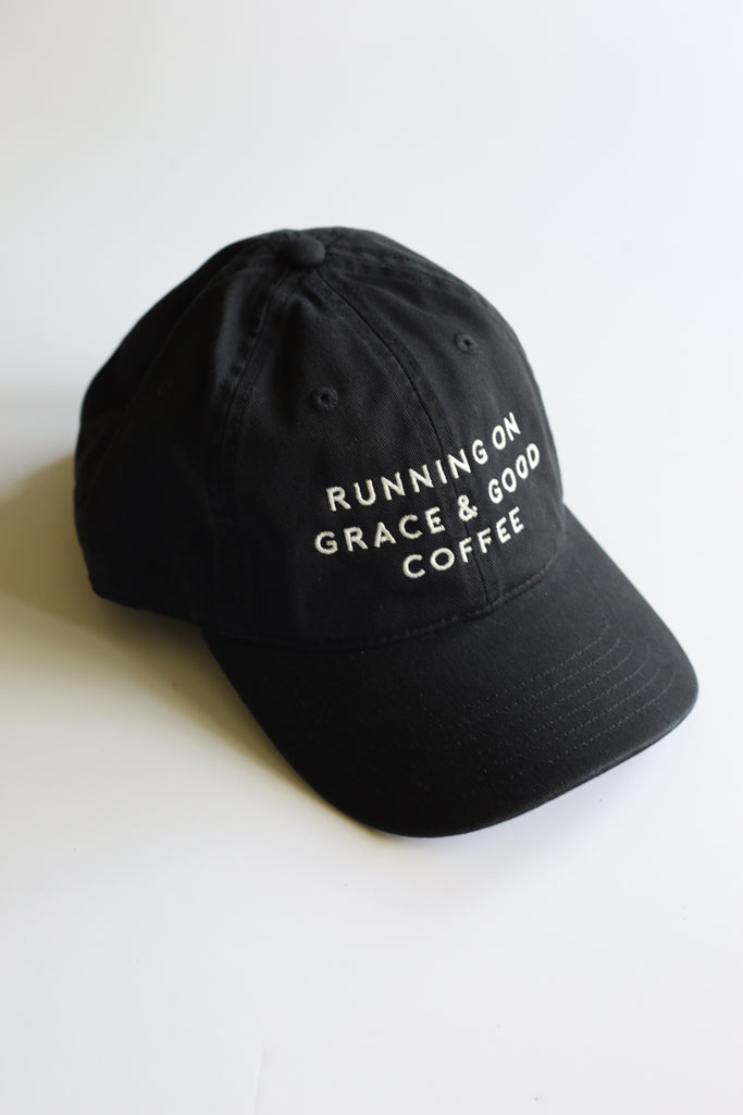 Running On Grace and Good Coffee Hat