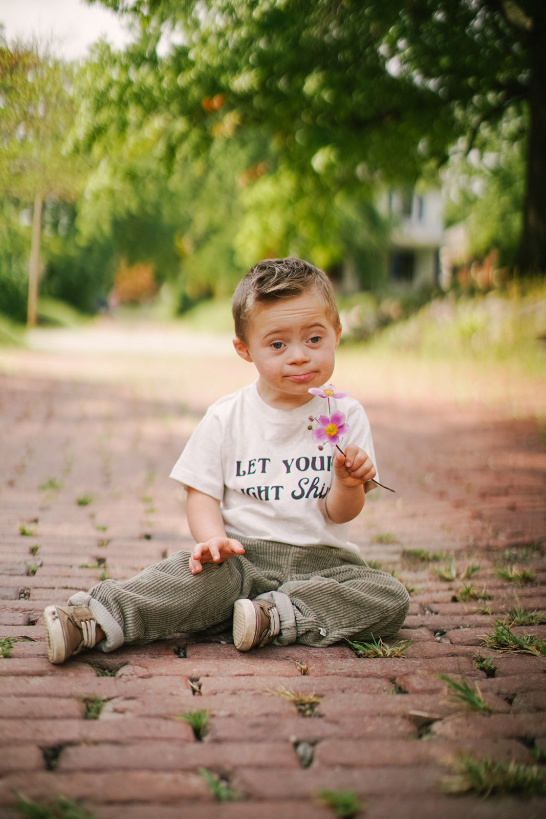 Kids Let Your Light Shine Tee