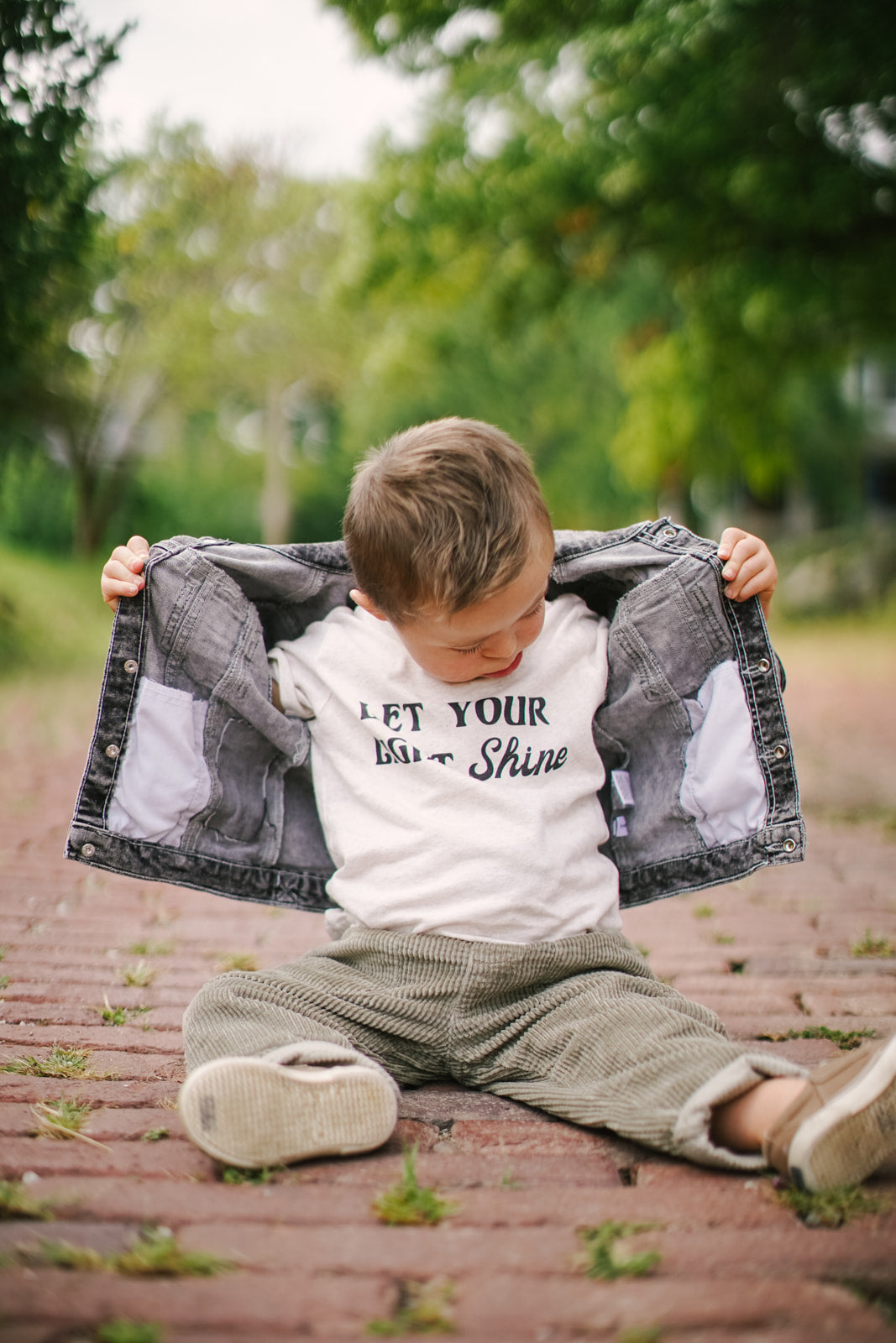 Kids Let Your Light Shine Tee
