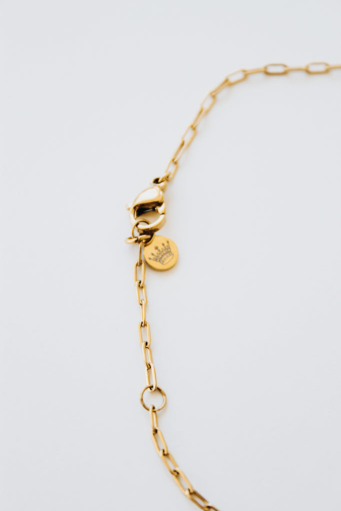 Freedom & Abide Necklace - Gold