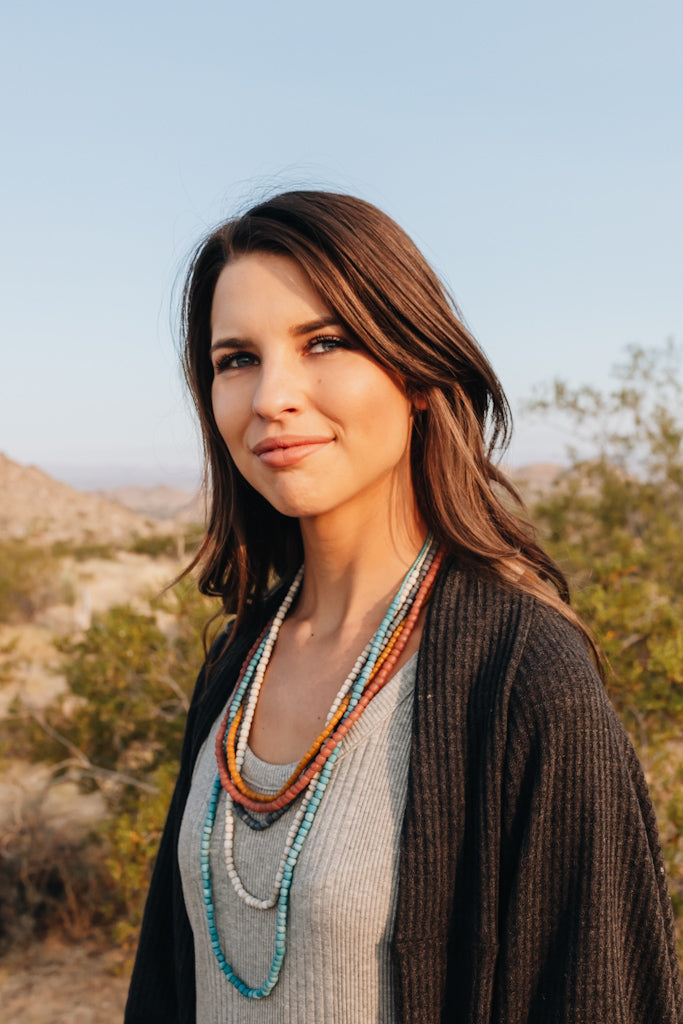 Be the Light Necklace - Rose
