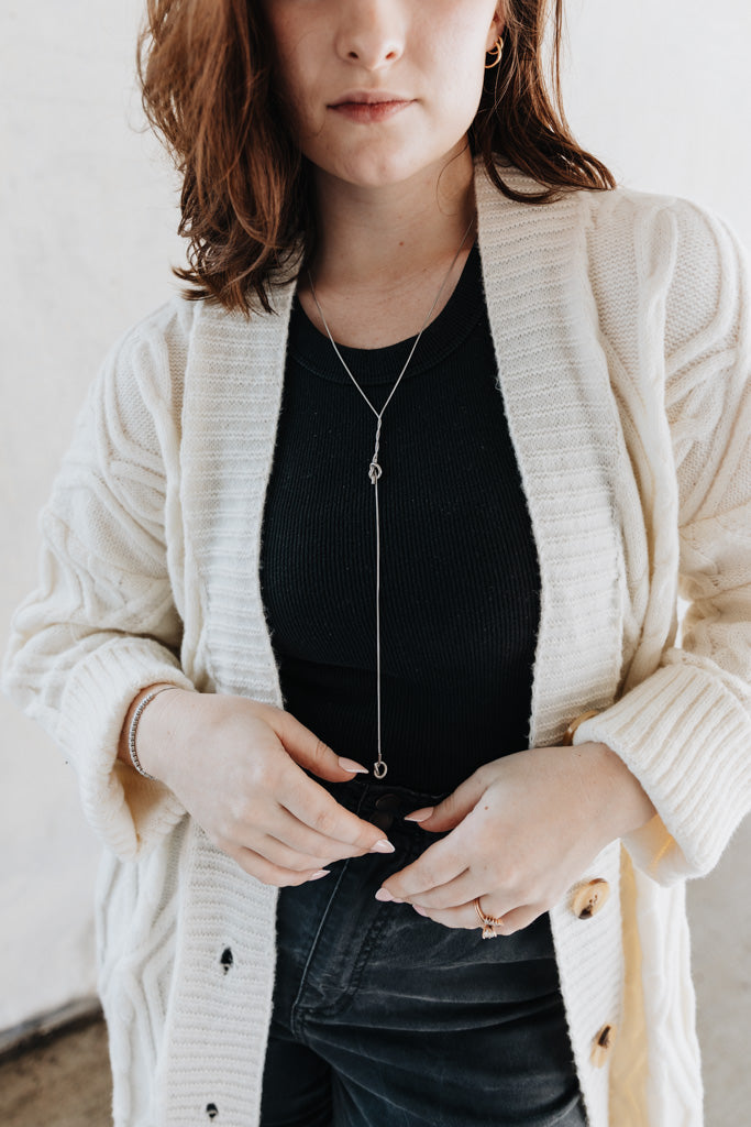 Eternity Necklace - Silver