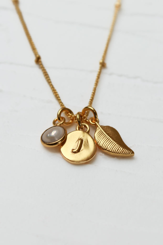 Treasured Charm Necklace - Gold