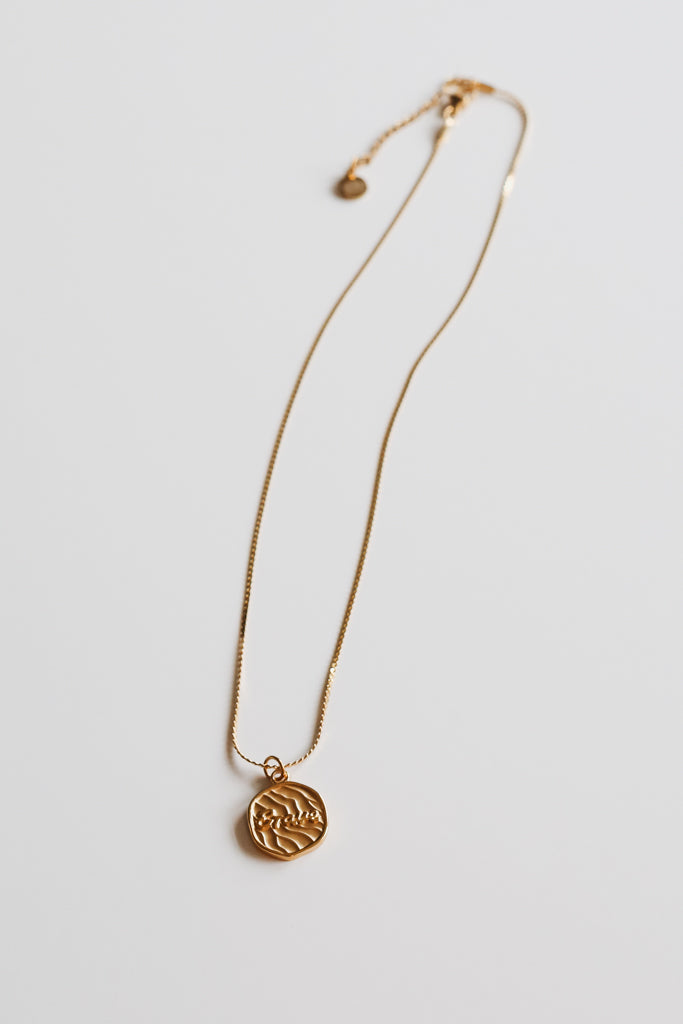 Brave Necklace - Waterproof Gold