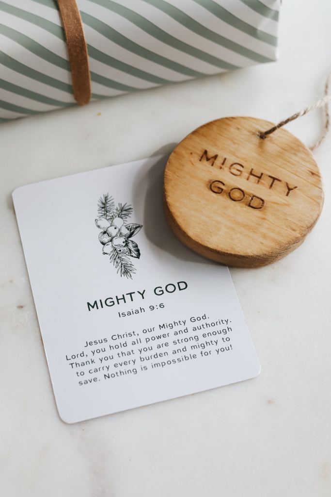 Names of God Ornament - Mighty God