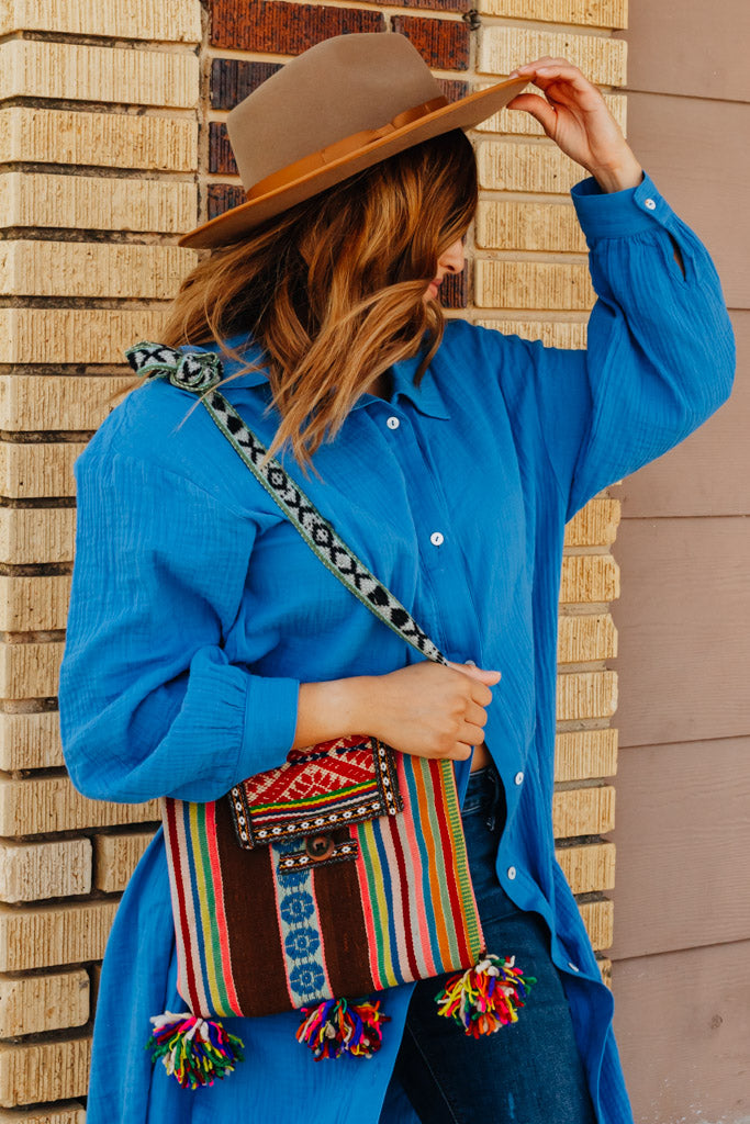 Adorned Crossbody Purse