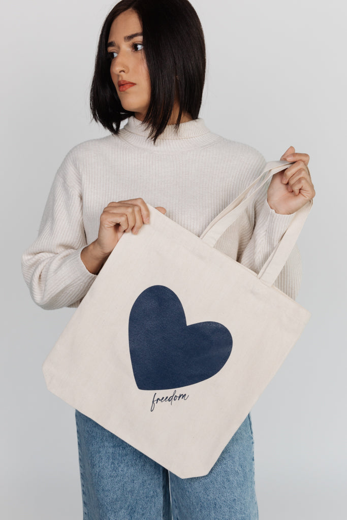 Heart for Freedom Tote