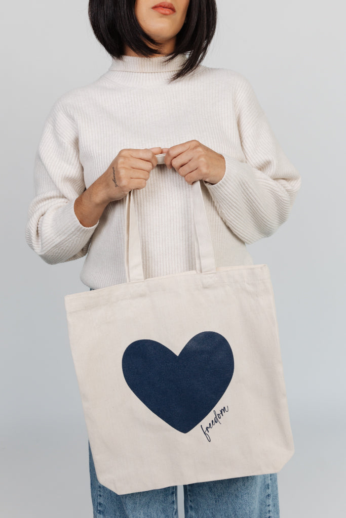 Heart for Freedom Tote