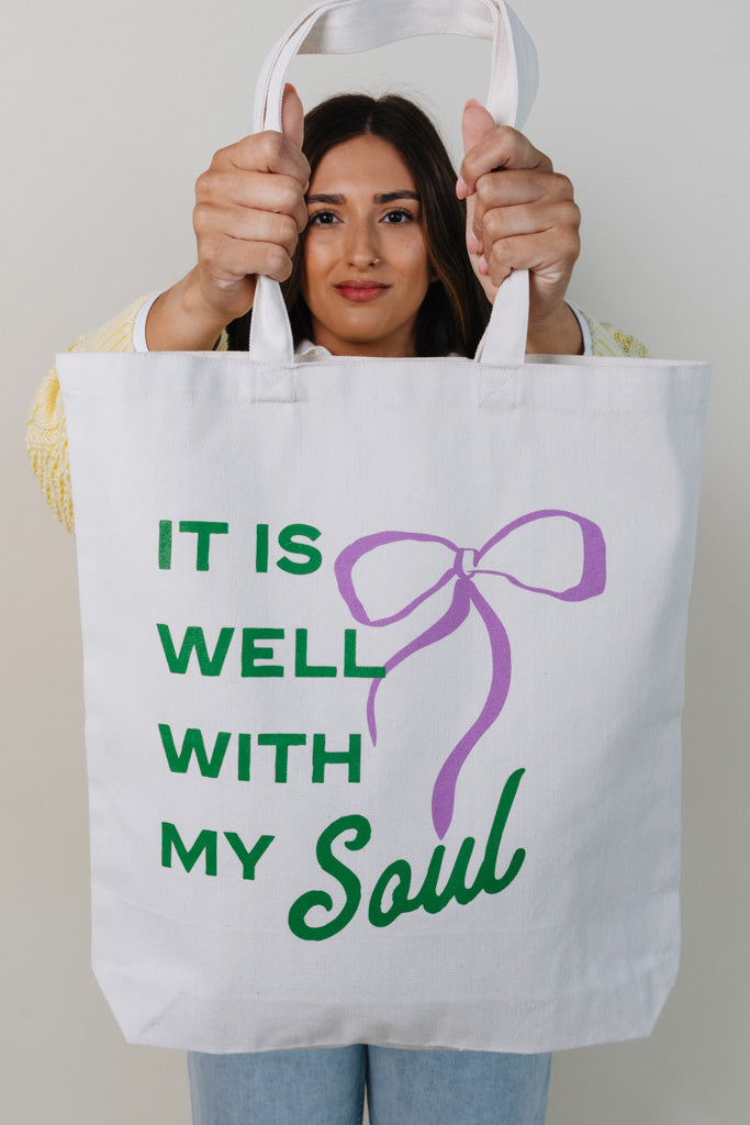 It Is Well With My Soul Tote