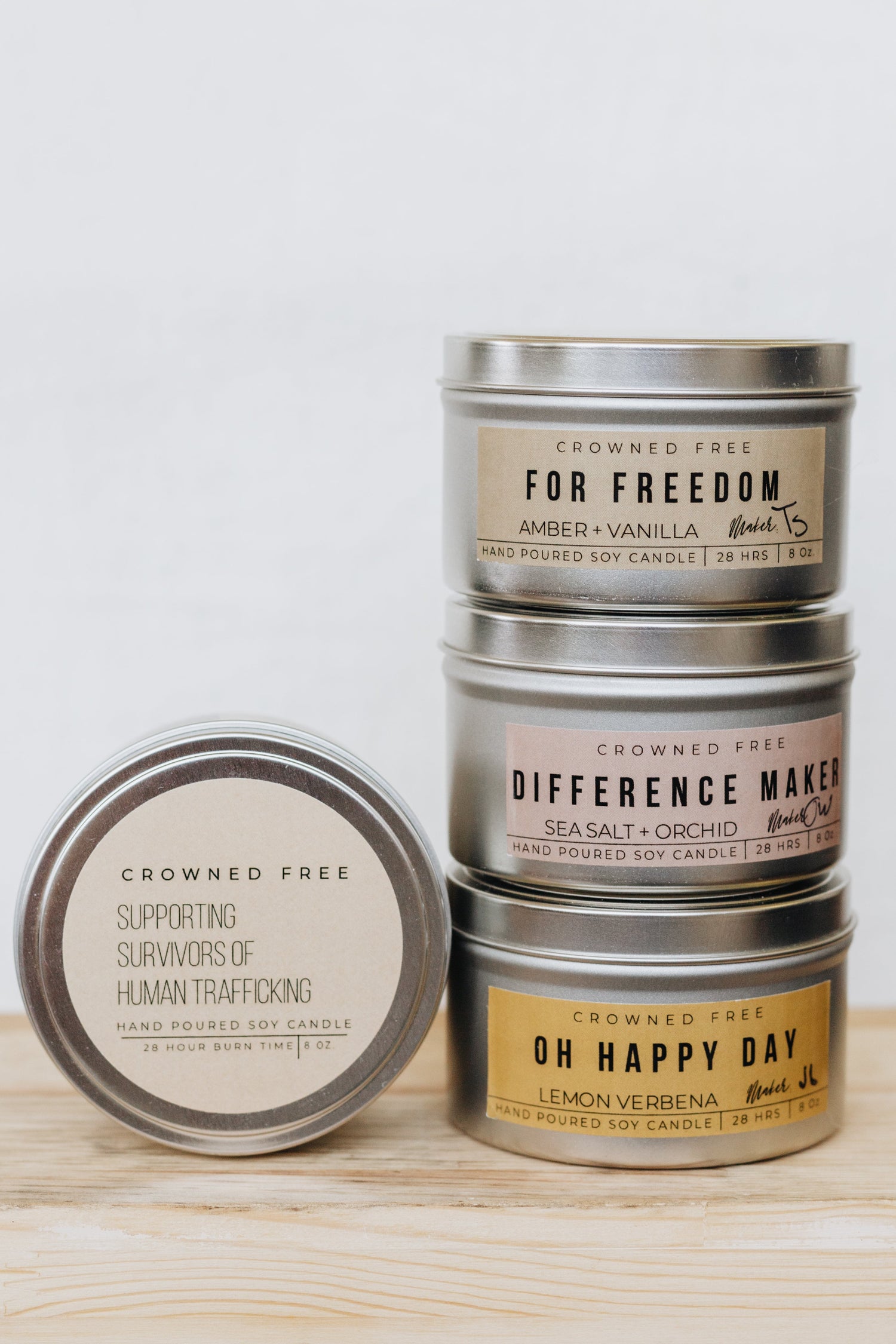 Customizable Candle Set of 2