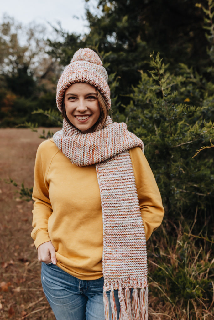 Rooted in Hope Knit Scarf