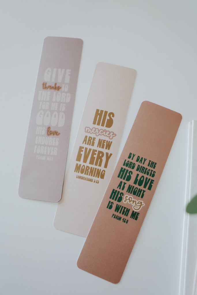 Steadfast Love Bookmark Set (Set of 3)