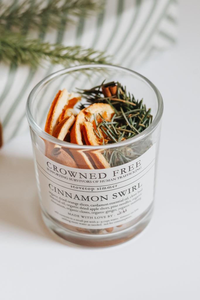 Organic Stovetop Simmer - Cinnamon Swirl