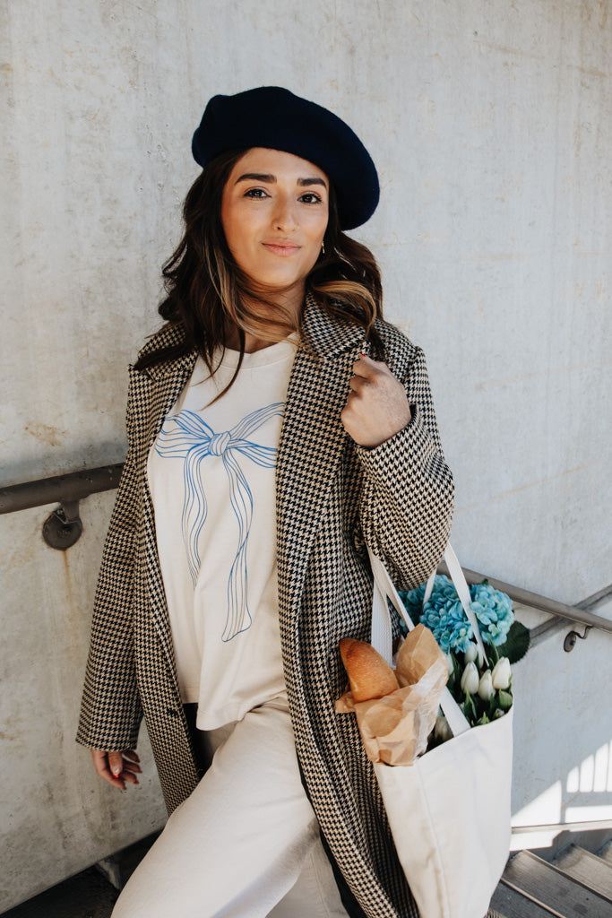 Cerulean Bow Tee