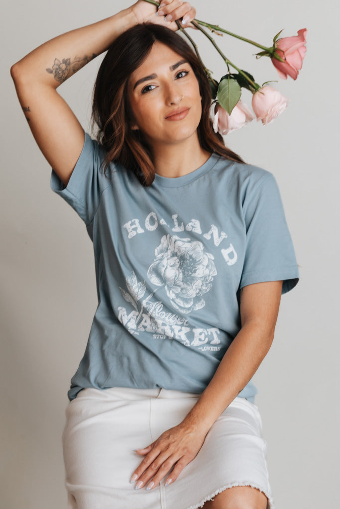 Holland Flower Market Tee