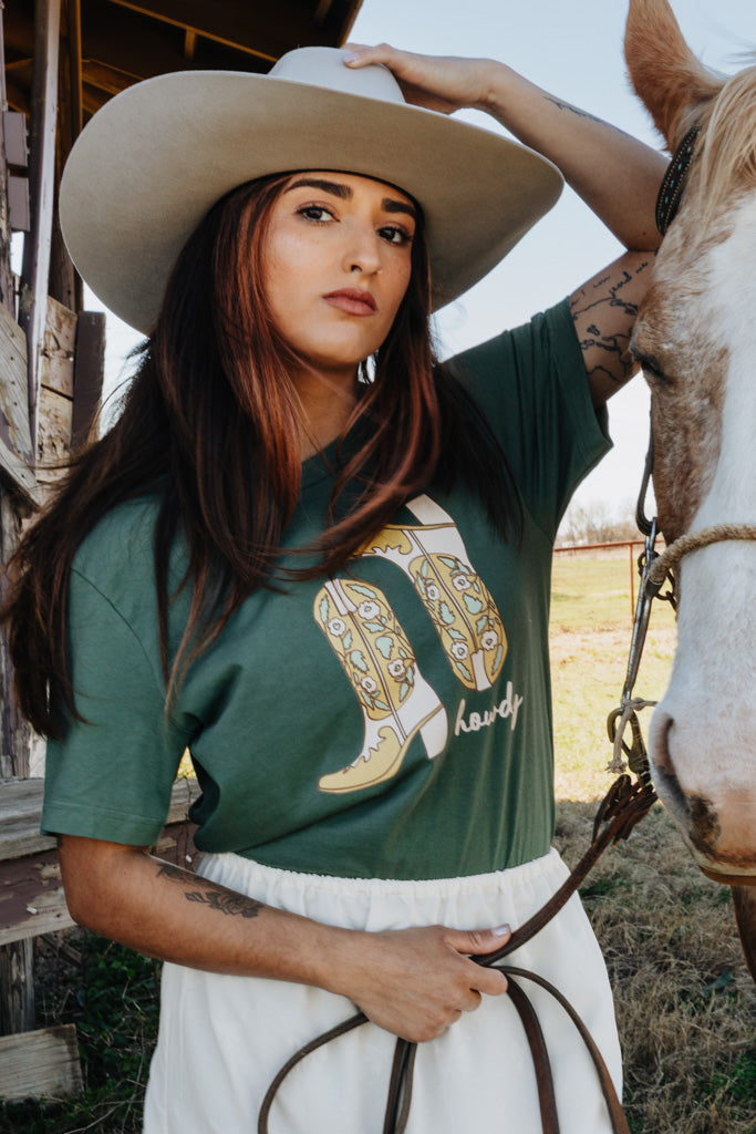 Kickin' It Howdy Tee