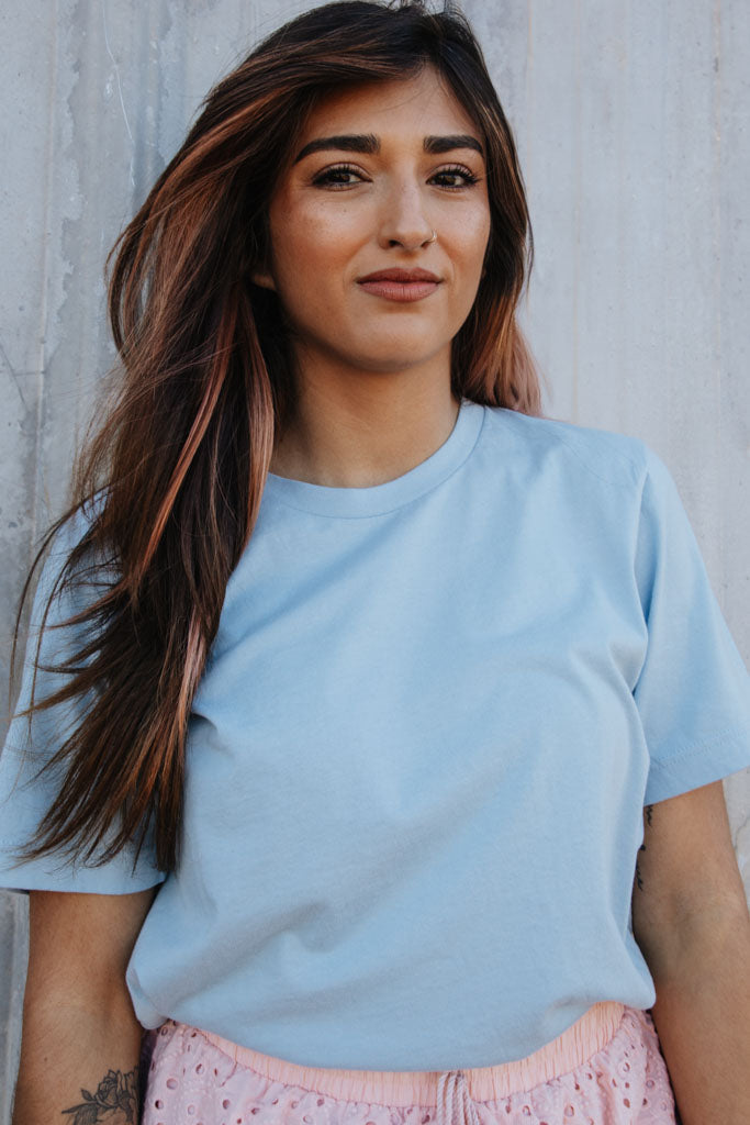 He Is Risen Tee - Blue