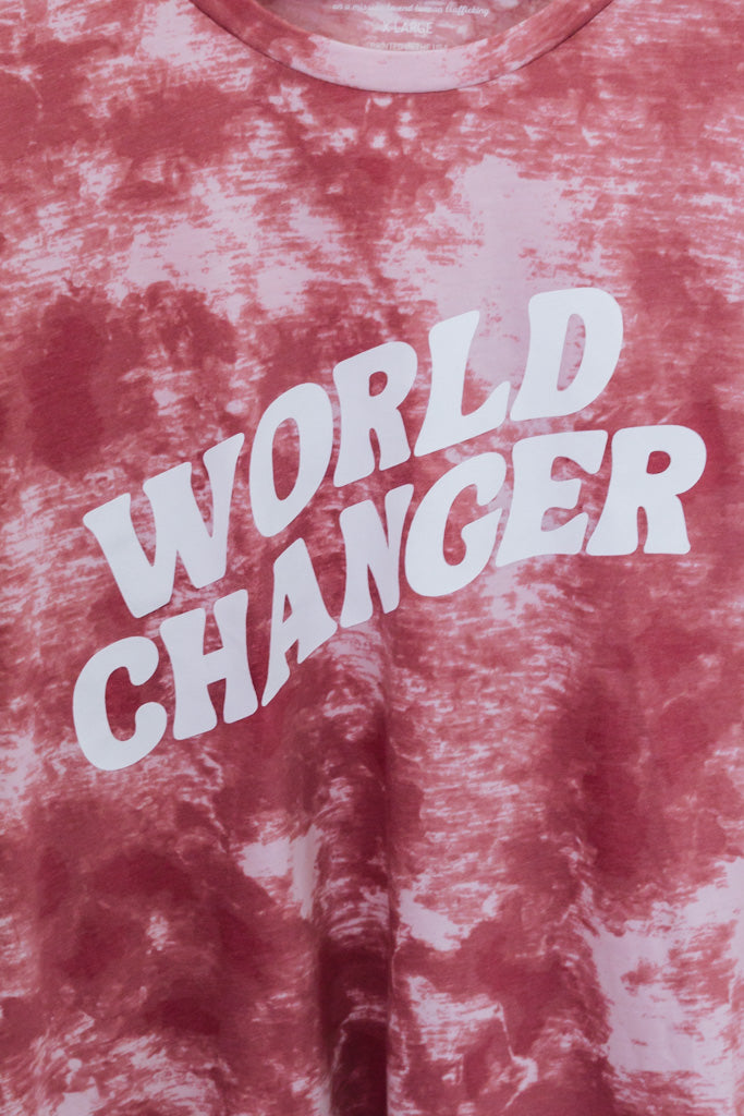 World Changer Tee - Tie Dye
