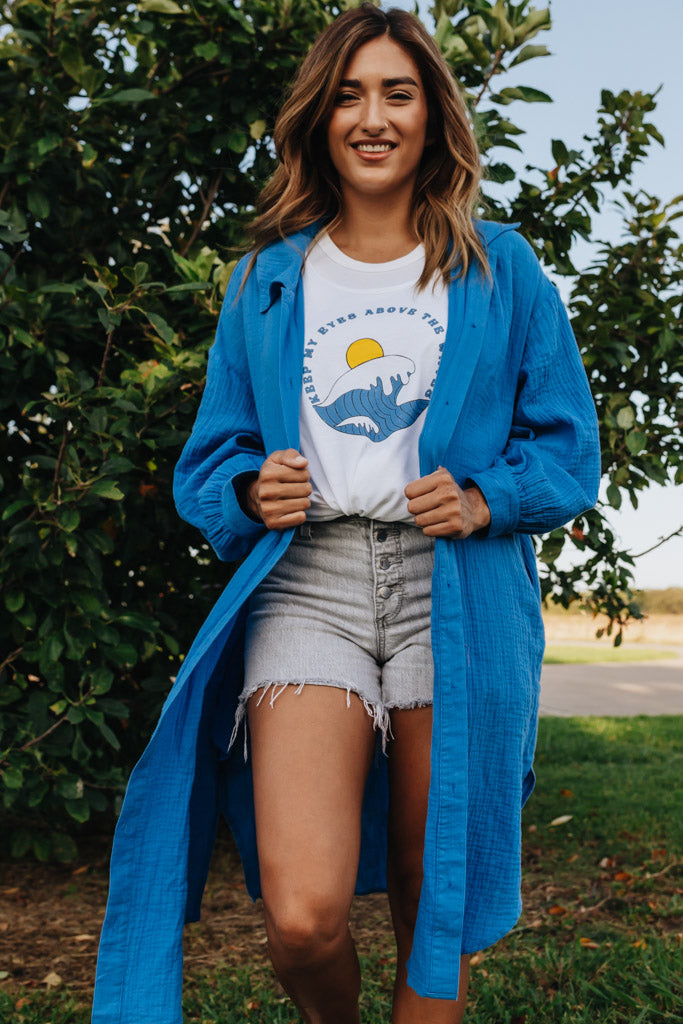 Keep My Eyes Above the Waves Tank