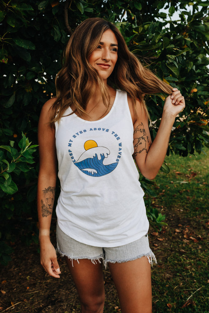 Keep My Eyes Above the Waves Tank
