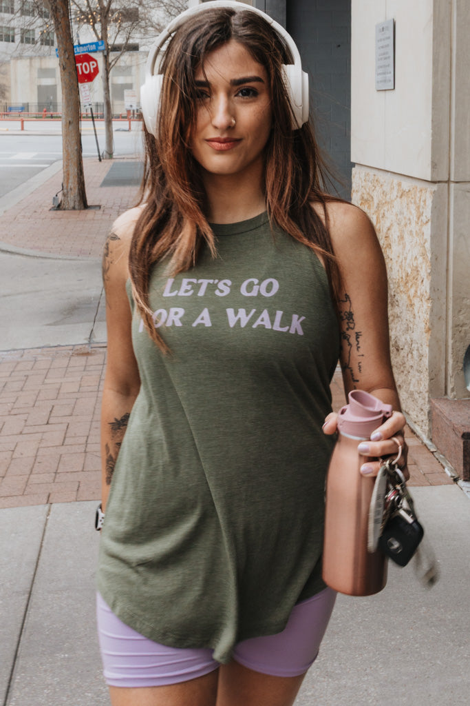 Let's Go For A Walk Active Tank