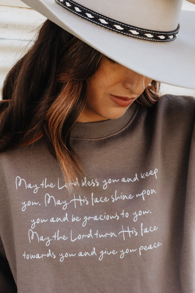 May the Lord Bless You Sweatshirt