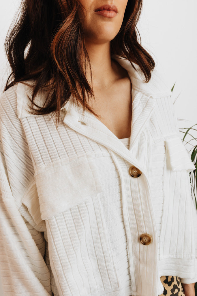 Water's Edge Top - White
