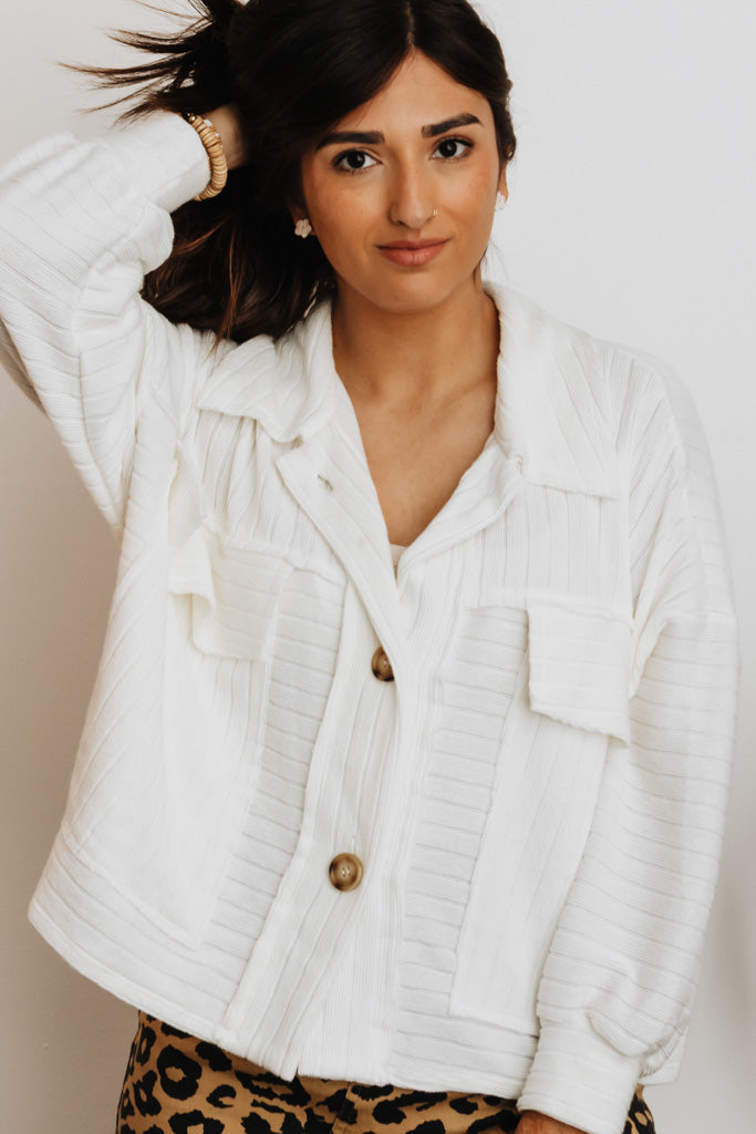 Water's Edge Top - White