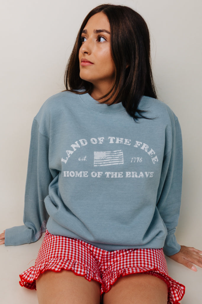 Land Of The Free Sweatshirt