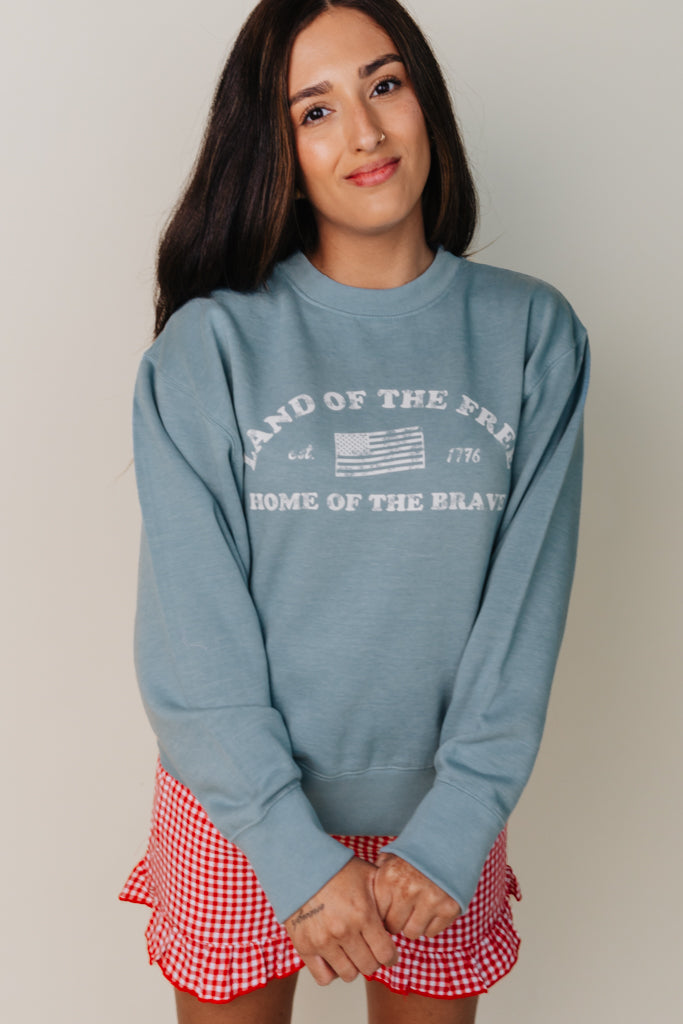 Land Of The Free Sweatshirt