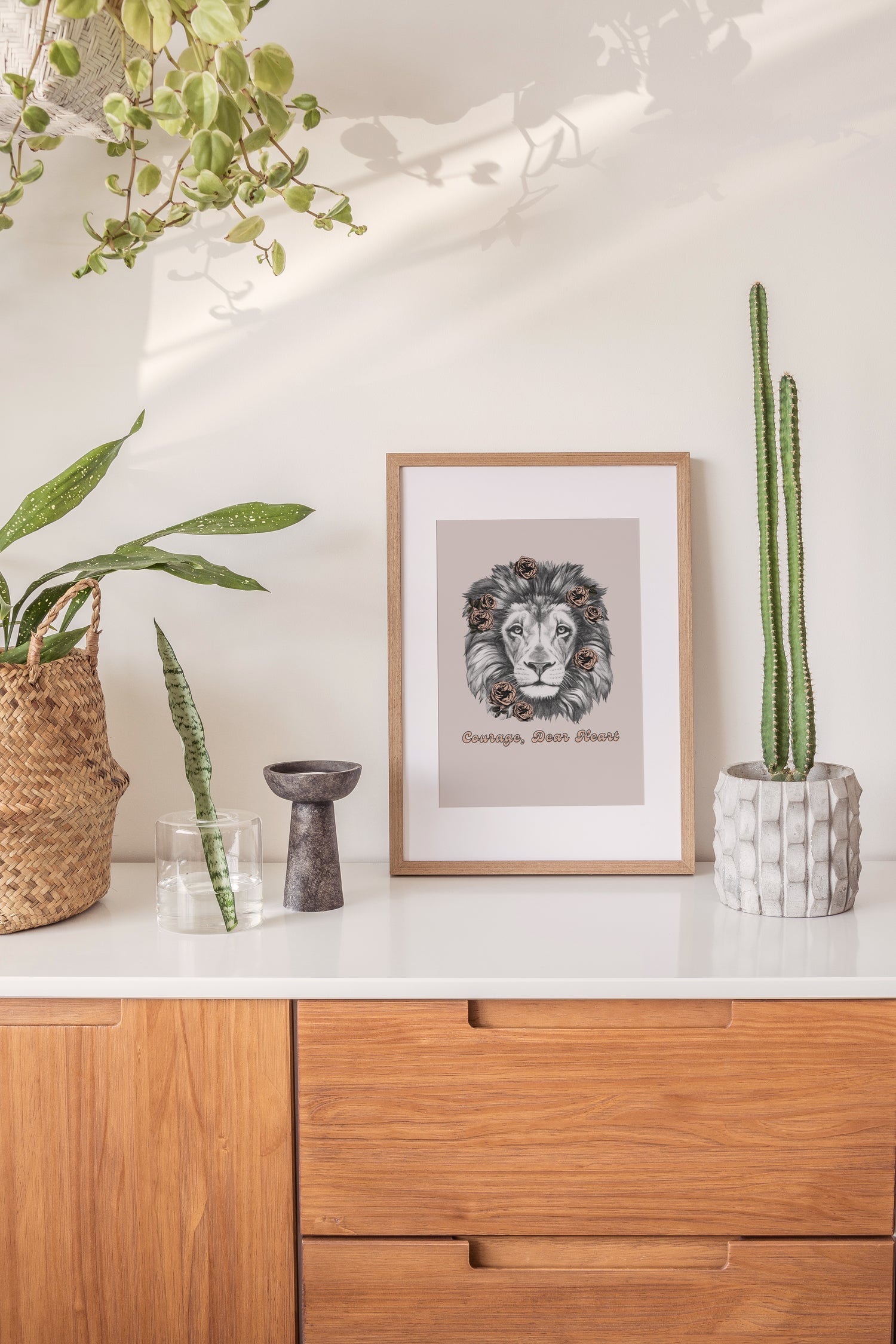Courage Dear Heart Print